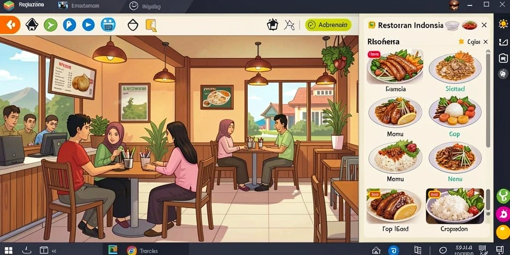 Tangkap momen dramatis saat karakter beraksi.