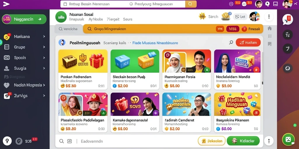 Tampilan antarmuka yang sederhana dan intuitif.
