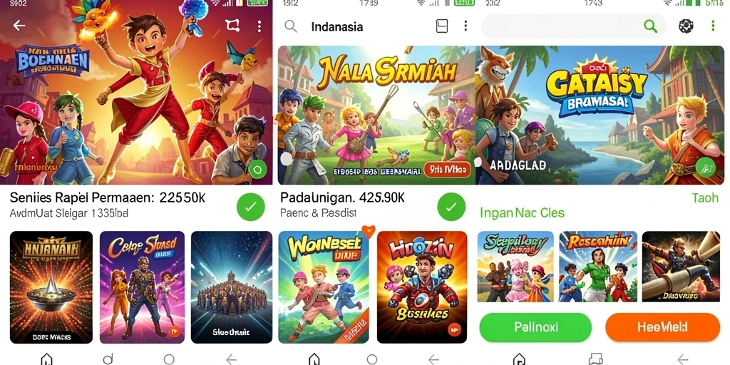 Tangkapan layar menampilkan grafis berkualitas tinggi.