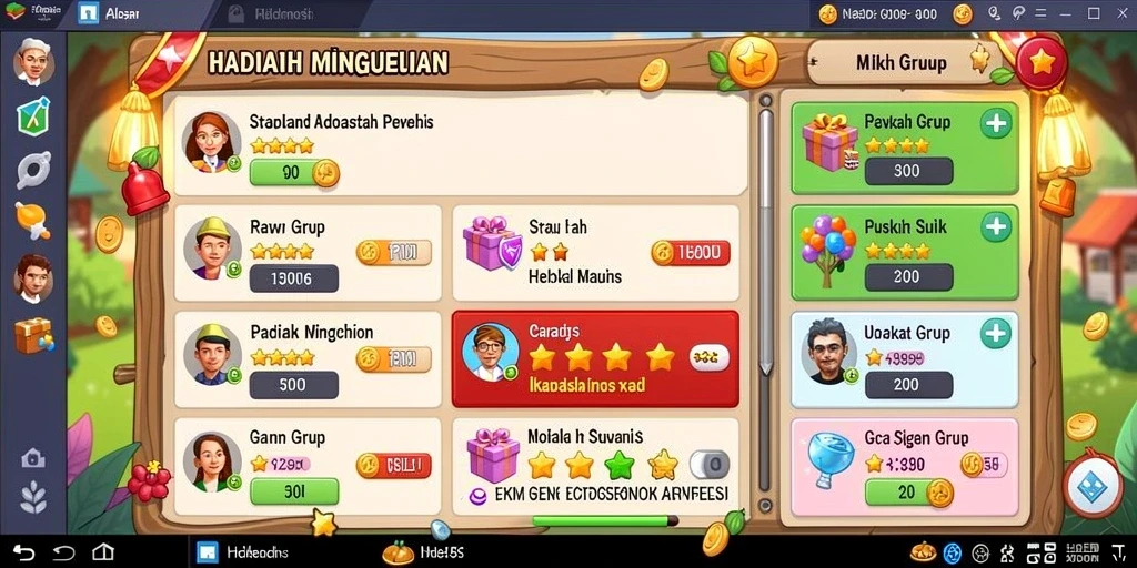 Tampilan antarmuka yang menarik dan mudah digunakan.