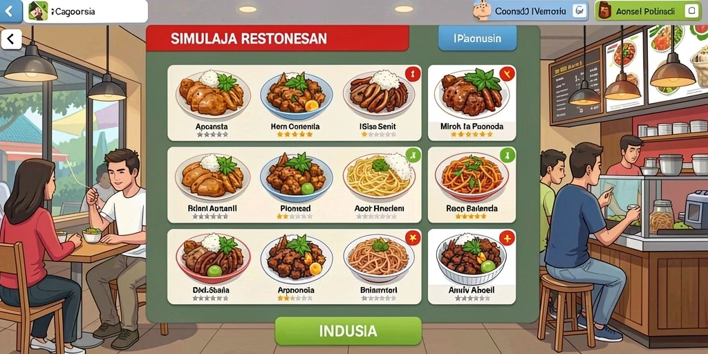 Screenshot menunjukkan karakter utama dalam aksinya.