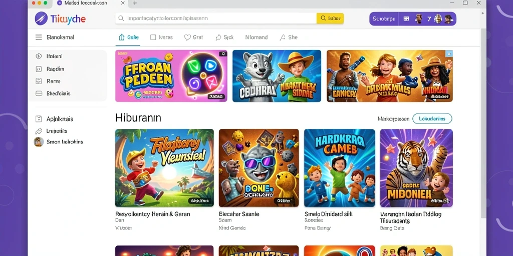 Tampilan antarmuka yang menarik dan mudah digunakan.