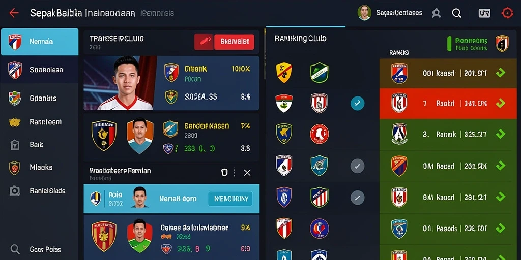 Tampilan antarmuka yang modern dan menarik.