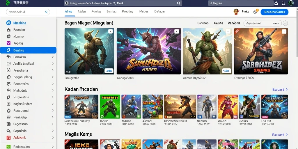 Tangkapan layar menunjukkan karakter GOWIN yang menarik.