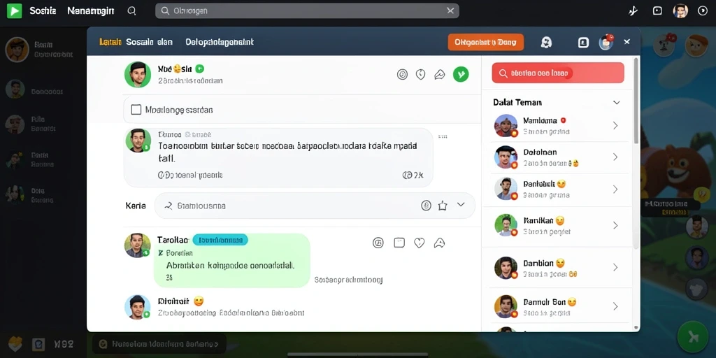 Tangkapan layar menunjukkan tampilan awal yang menarik dari GUS77.