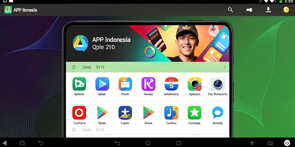 Tampilan menu utama yang menarik dan mudah dinavigasi.