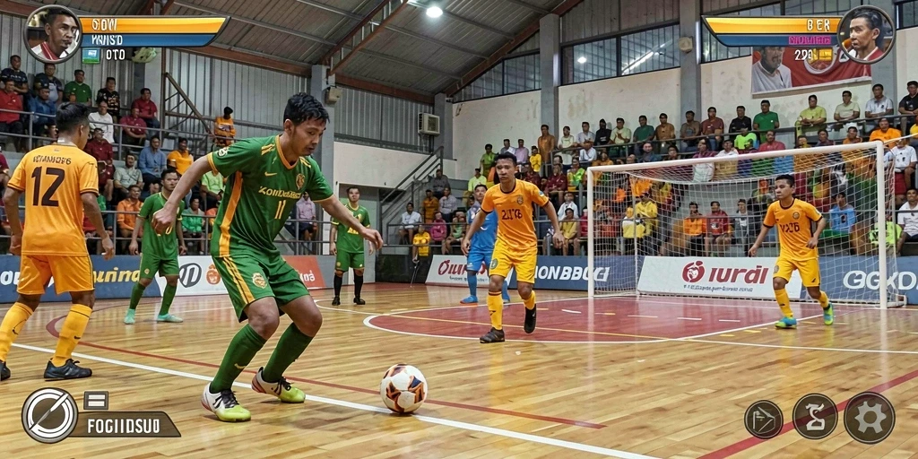 Tampilan antarmuka yang modern dan user-friendly.
