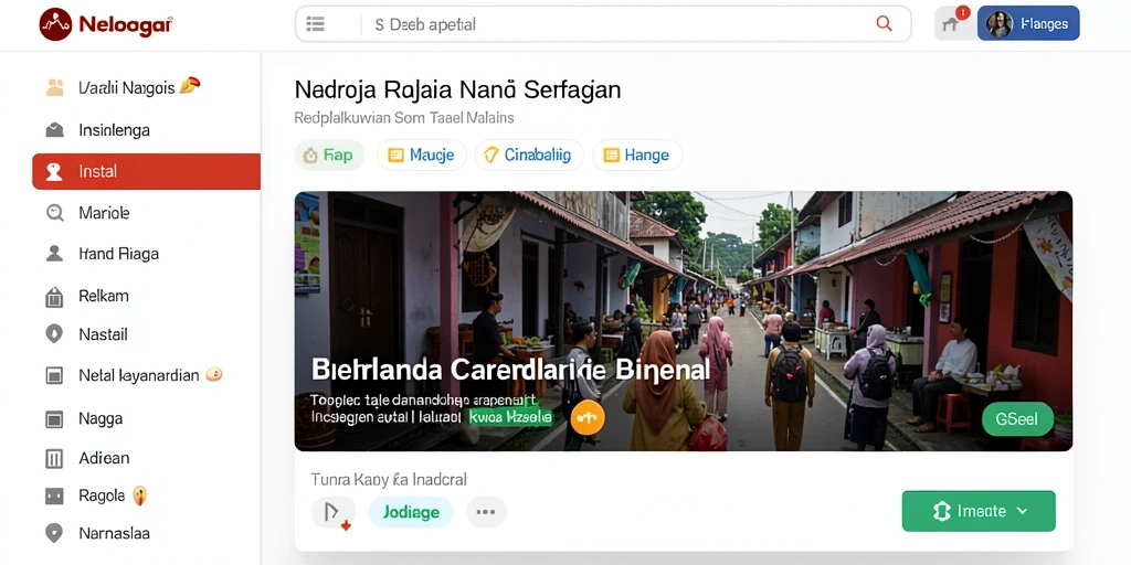 Tampilan antarmuka yang user-friendly.