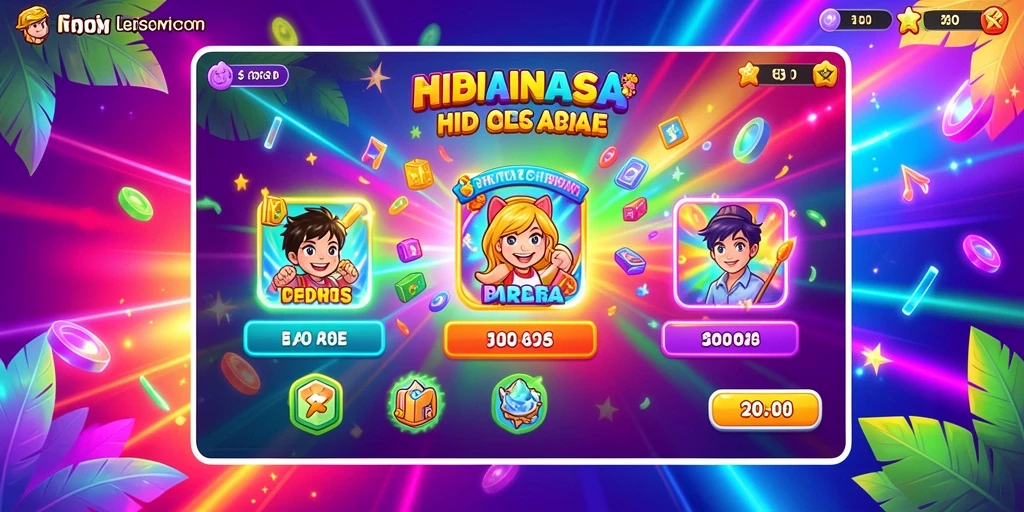 Gambar yang menampilkan karakter utama dalam aksi.