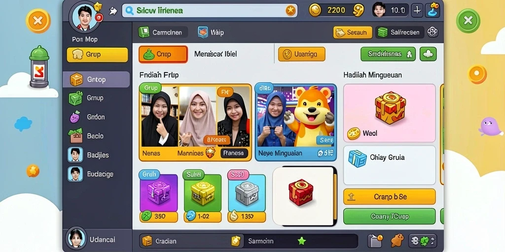 Tampilan utama game MVP789 yang menarik dan penuh warna.