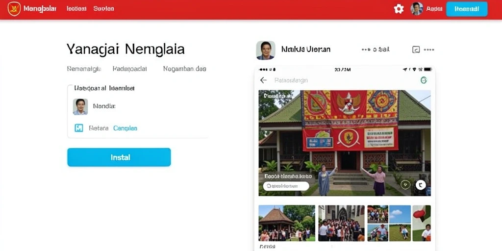 Tampilan antarmuka yang ramah pengguna dan menarik.