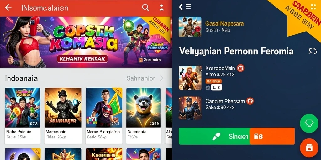 Tampilan antarmuka yang menarik dan mudah digunakan.