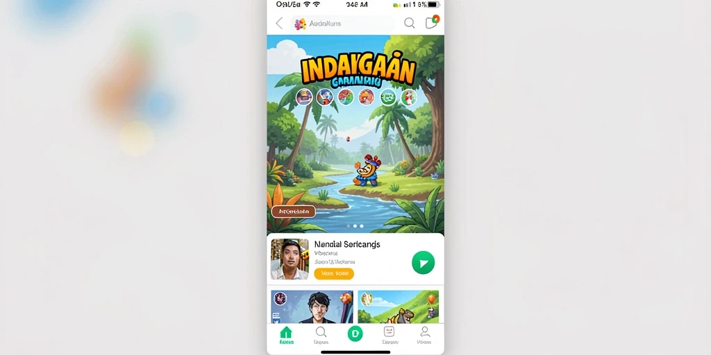 Tampilan antarmuka yang menarik dan user-friendly.