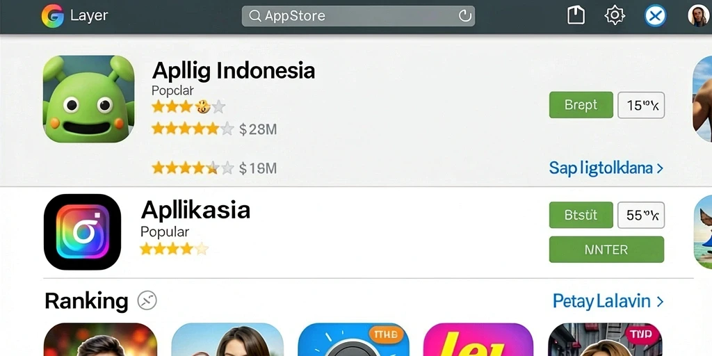 Tampilan antarmuka yang user-friendly dan menarik.