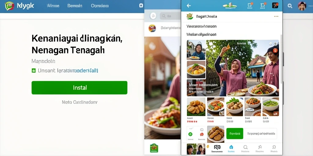 Tangkapan layar pertama menunjukkan aksi seru dalam permainan.