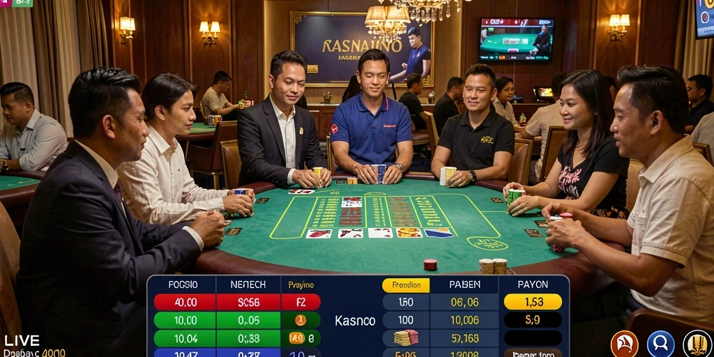 Gambar tampilan utama permainan dengan berbagai tema slot.
