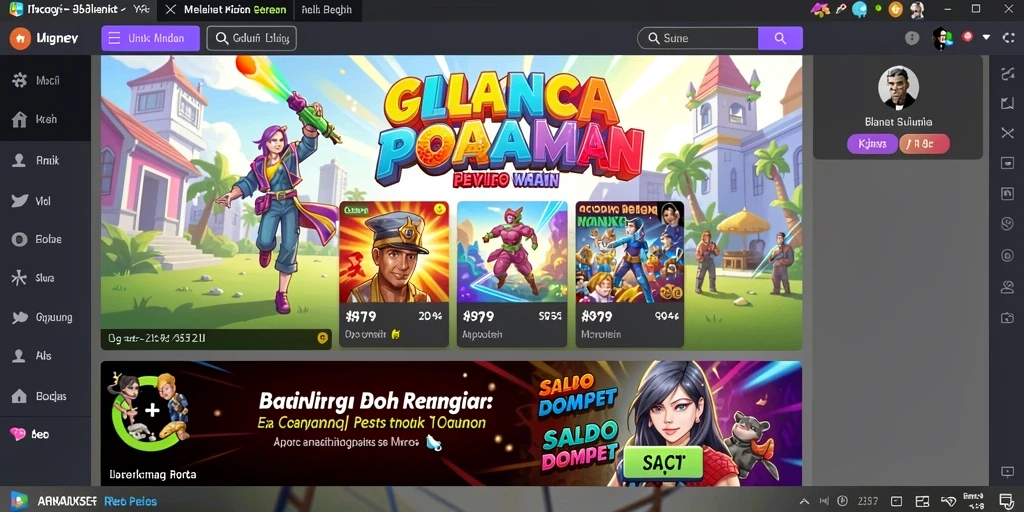 Antarmuka pengguna yang bersih dan modern.