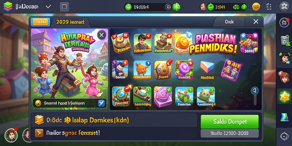 Tampilan awal aplikasi UNO4D yang menarik.