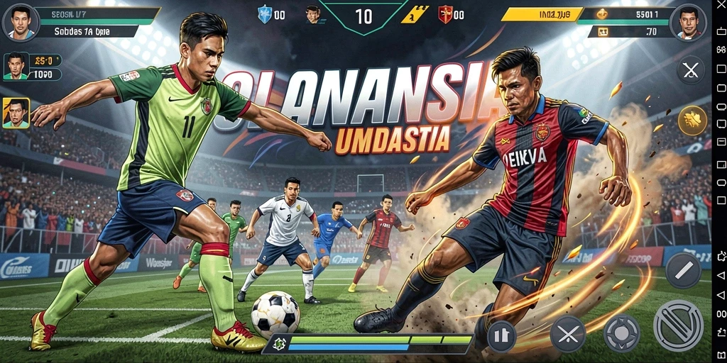 Screenshot menampilkan level baru yang menantang dan menarik.
