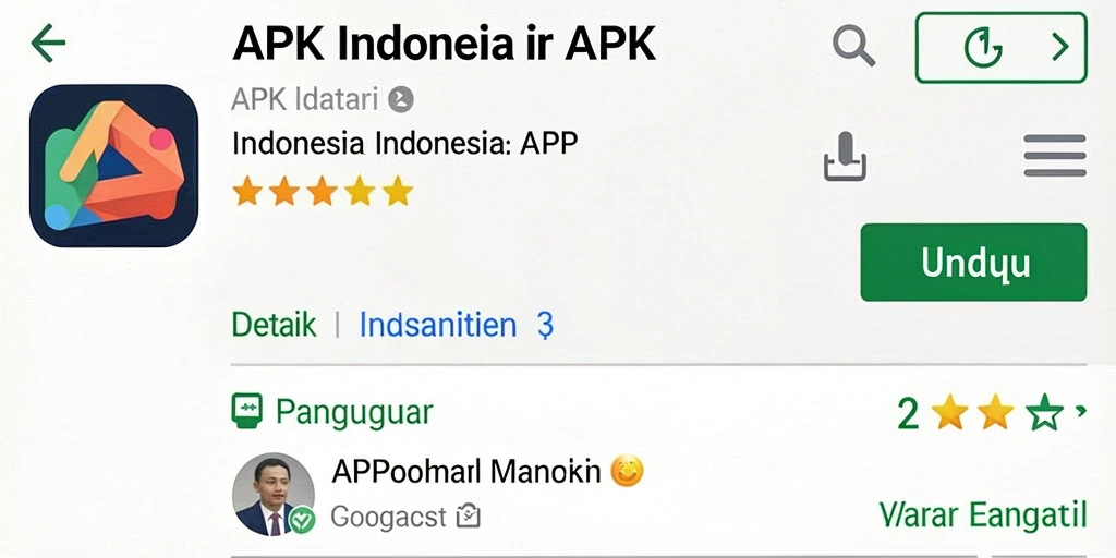 Tampilan antarmuka utama yang menarik dan intuitif.