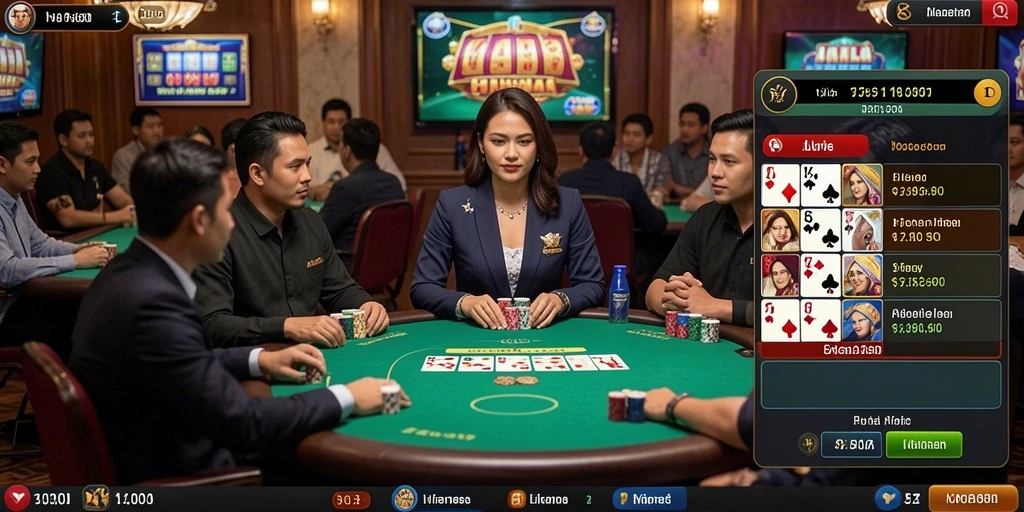 Tampilan utama dengan grafis yang memukau.