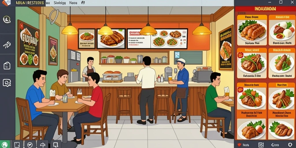 Tampilan antarmuka yang intuitif dan mudah digunakan.
