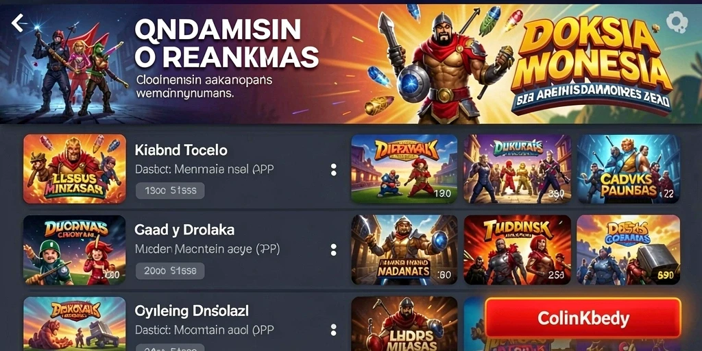 Tangkapan layar menampilkan para hero dalam misi epik.