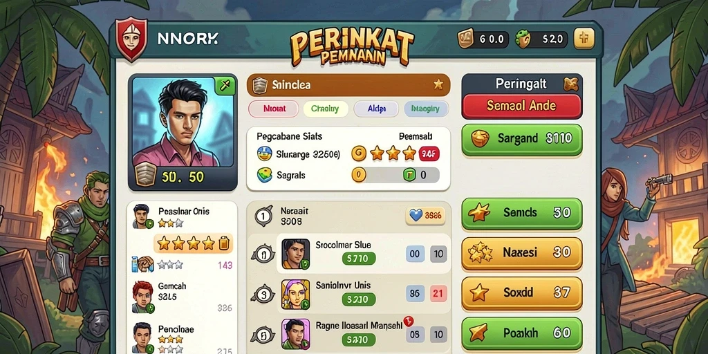 Tampilan grafis menawan yang membuat pengalaman bermain semakin nyata.
